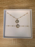 Collier et bracelet Trèfle